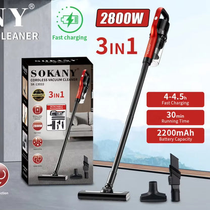 SOKANY Portable Cordless Vacuum