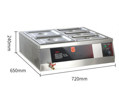 Bain Marie ( 5 compartments) food warmer