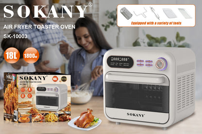 SOKANY Air Fryer Oven 18L