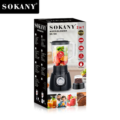 SOKANY Blender and Grinder SK-185 2 in 1