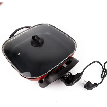 Electric Non-Stick Skillet Hotpot Large